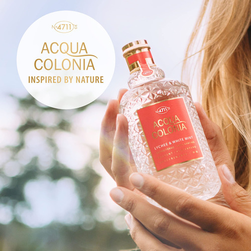 Perfume 4711 Acqua Colonia Lichia E Hortelã Branca 50ml Unis - Imagem 6