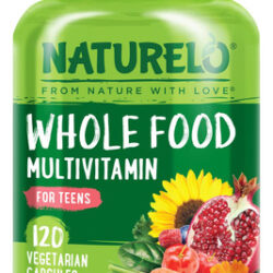 Multivitamínico Naturelo Whole Food Para Adolescentes 120 Cá