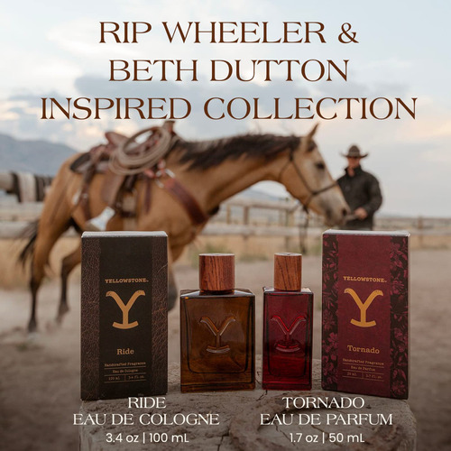 Cologne Tru Western Yellowstone Ride Masculino 100ml - Imagem 4