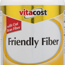Suplemento Vitacost Friendly Fiber 240 Cápsulas