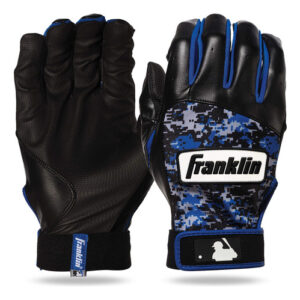 Luvas De Rebatidas Franklin Sports Mlb Digitek Cinza/preta/r