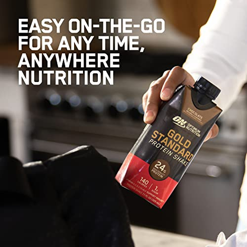 Shake De Proteína Optimum Nutrition Gold Standard 24g 325ml - Imagem 4