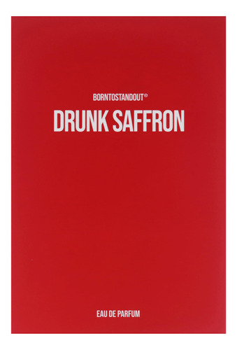 Perfume Born To Stand Out Drunk Saffron Eau De Parfum 50ml - Imagem 5