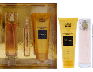 Conjunto De Presentes Perfume New Brand Prestige Silence 100