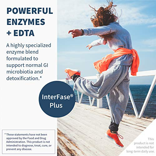 Suplemento Klaire Labs Interfase Plus Enzyme Blend+edta 120 - Imagem 2