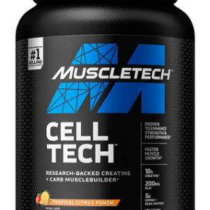 Suplemento De Creatina Em Pó Muscletech Cell-tech 1,36 Kg