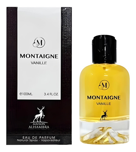 Perfume Maison Alhambra Montaigne Vanille Eau De Parfum 100m - Imagem 2