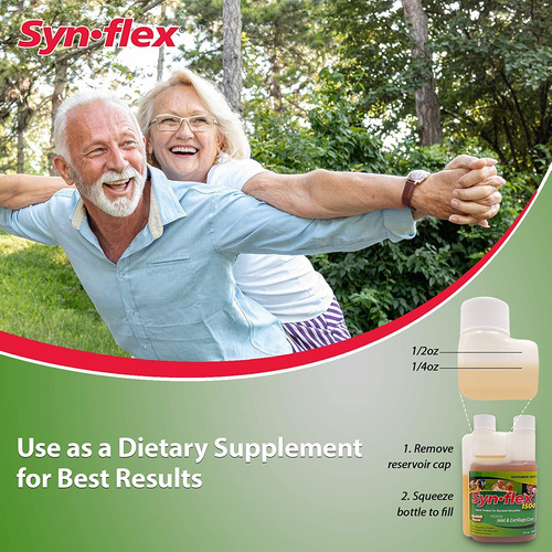 Suplemento Líquido De Glucosamina Synflex 1500 240 Ml De Man - Imagem 5