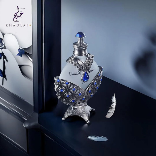 Óleo De Perfume Unissex Khadlaj Hareem Al Sultan Blue 35 Ml - Imagem 4