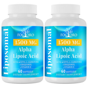 Suplemento De Ácido Alfa Lipóico Fogoro 1500 Mg Lipossomal 1