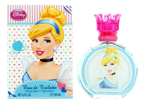 Disney Princess Perfume Eau De Toilette Made Spain Blue