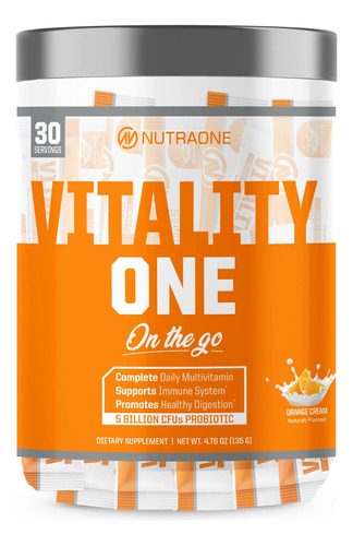 Suplemento Nutraone Vitalityone On The Go Creme De Laranja