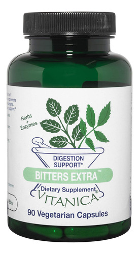 Suplemento Vitanica Bitters Extra Digestion Support 90 Cápsu