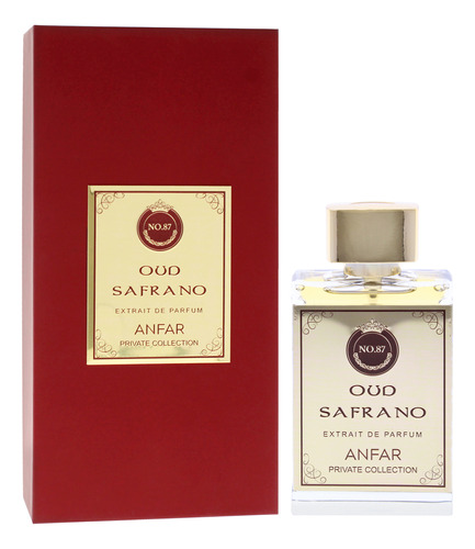 Perfume Anfar Private Collection Oud Safrano Para Homens 50m - Imagem 3