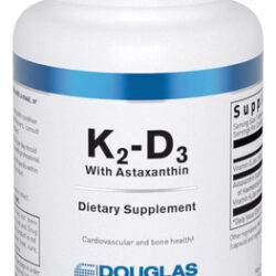 Suplemento Douglas Laboratories K2-d3 Com Astaxantina 30 Ca