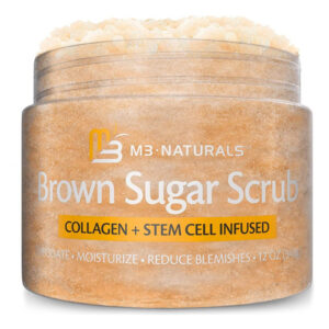 Esfoliante De Açúcar M3 Naturals Brown Com Colágeno E Célula