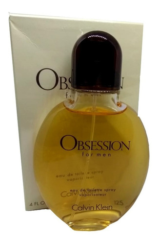 Calvin Klein Obsession for Men Tradicional EDT 125ml para masculino - Imagem 3