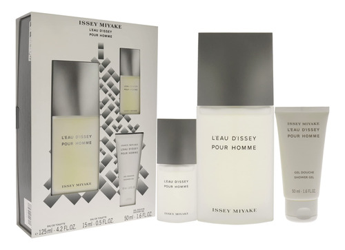 Conjunto De Presentes Perfume Issey Miyake Leau Dissey Pour - Imagem 3