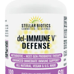 Suplemento Stellar Biotics Del-immune V® Defense 100 Mg 60 C