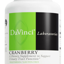 Suplemento Davinci Labs Cranberry Apoia O Trato Urinário 60