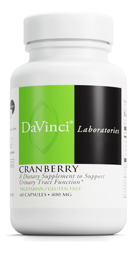 Suplemento Davinci Labs Cranberry Apoia O Trato Urinário 60