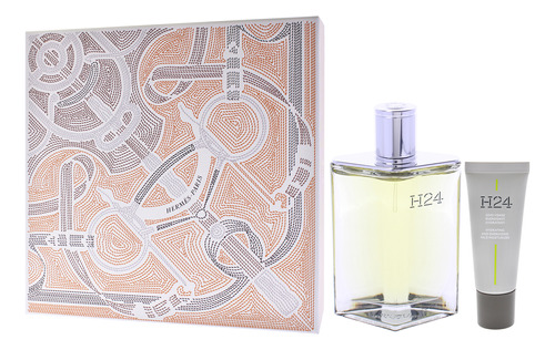 Conjunto De Presente Perfume Hermes H24 Para Homens: 100ml E - Imagem 4
