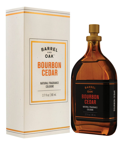 Cologne Barrel & Oak Bourbon Cedar Eau De Cologne 80ml Men
