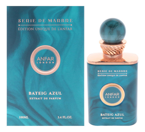 Perfume Anfar London Bateig Azul 100ml Unissex Extrait De Par