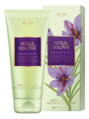 Perfume 4711 Acqua Colonia Gel De Banho Com Aroma De Açafrão - Imagem 2