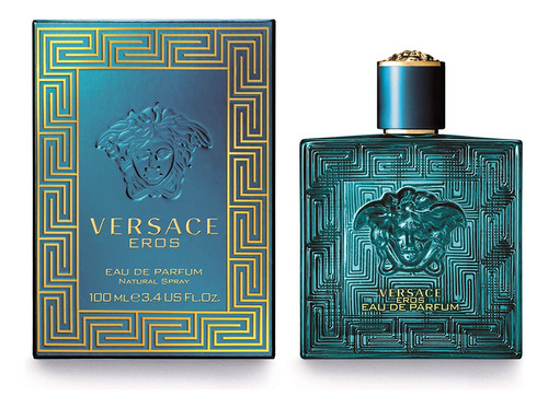 Perfume Versace Eros Eau De Parfum 100ml Para Homens - Imagem 2