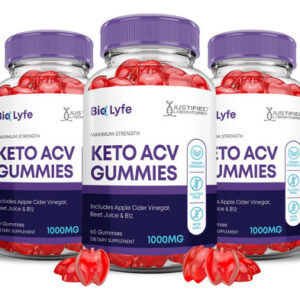 Pacote Com 3 Acv Gummies Justified Laboratories Bio Lyfe Ket