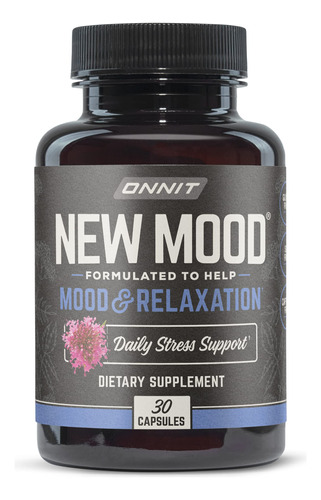 Suplemento Onnit New Mood Stress Relief Sleep Support 30 Ct - Imagem 6