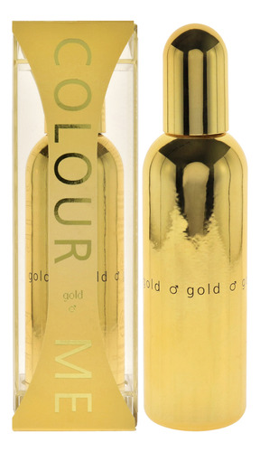 Colour Me Gold Da Milton-lloyd Para Homens Spray Edp De 3