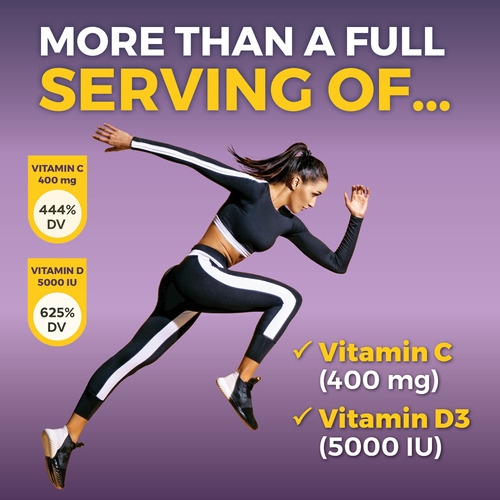 Suplemento Viva Naturals Sabugueiro, Vitamina C, Zinco E Gen - Imagem 4