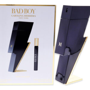 Perfume Carolina Herrera Bad Boy Eau De Toilette 100ml Set 2