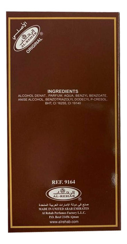 Spray De Perfume Al-rehab Choco Musk Arabian 50ml - Imagem 3