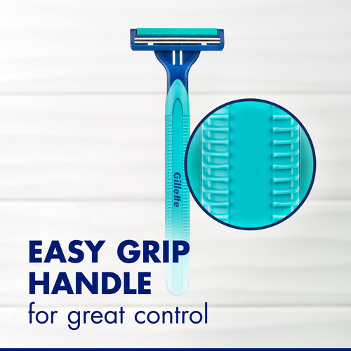 Lâminas De Barbear Descartáveis Gillette Sensor2 Plus Pivoti - Imagem 5