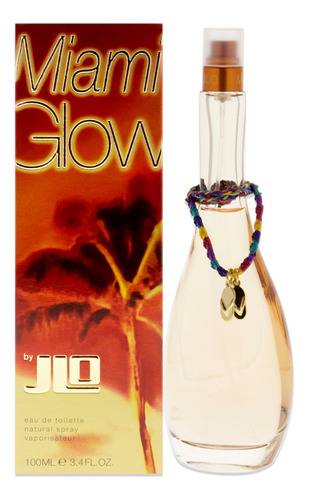 Miami Glow Por Jennifer Lopez Para Mulheres - 3.4 Oz Edt Spr