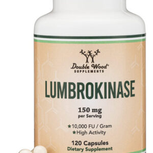 Suplemento Enzimático Lumbroquinase 150 Mg 120 Cápsulas