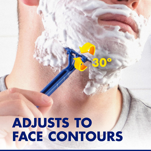 Lâminas De Barbear Descartáveis Gillette Sensor2 Plus Pivoti - Imagem 6
