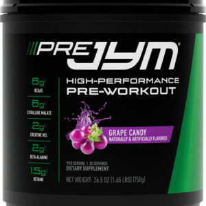 Pre Workout Powder Jym Supplement Science Grape Candy Flavor