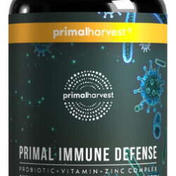 Suplemento Primal Harvest Primal Immune Defense 10 Em 1 60 C