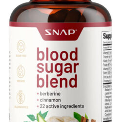 Suplemento Snap Supplements Blood Sugar Blend 60 Comprimidos