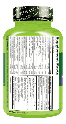 Suplemento Naturelo Whole Food Multivitamínico Imune Blend - Imagem 3