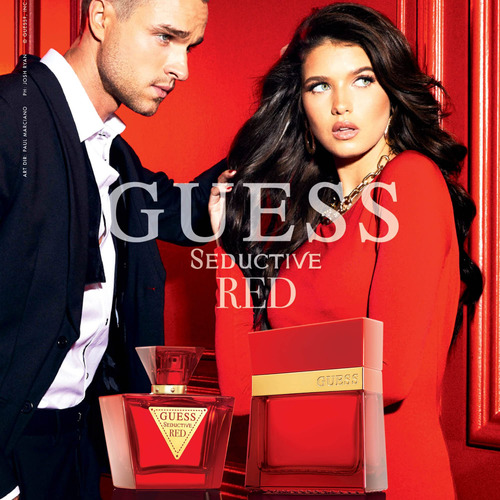 Guess Seductive Red Eau De Toilette Edt Spray Perfume - Imagem 4