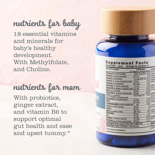 Probiótico Multivitamínico Pré-natal Mommy"s Bliss Vegan - Imagem 4