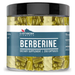 Suplemento Dietético Earthborn Elements Berberine 200 Cápsul
