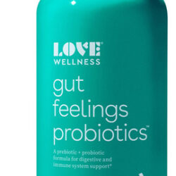Suplemento Love Wellness Gut Feelings Probiotic 30 Cápsulas