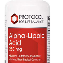 Protocolo De Suplemento De Ácido Alfa Lipóico 250 Mg Ala 90