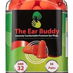 Tampões De Ouvido De Espuma Macia The Ear Buddy Premium Com